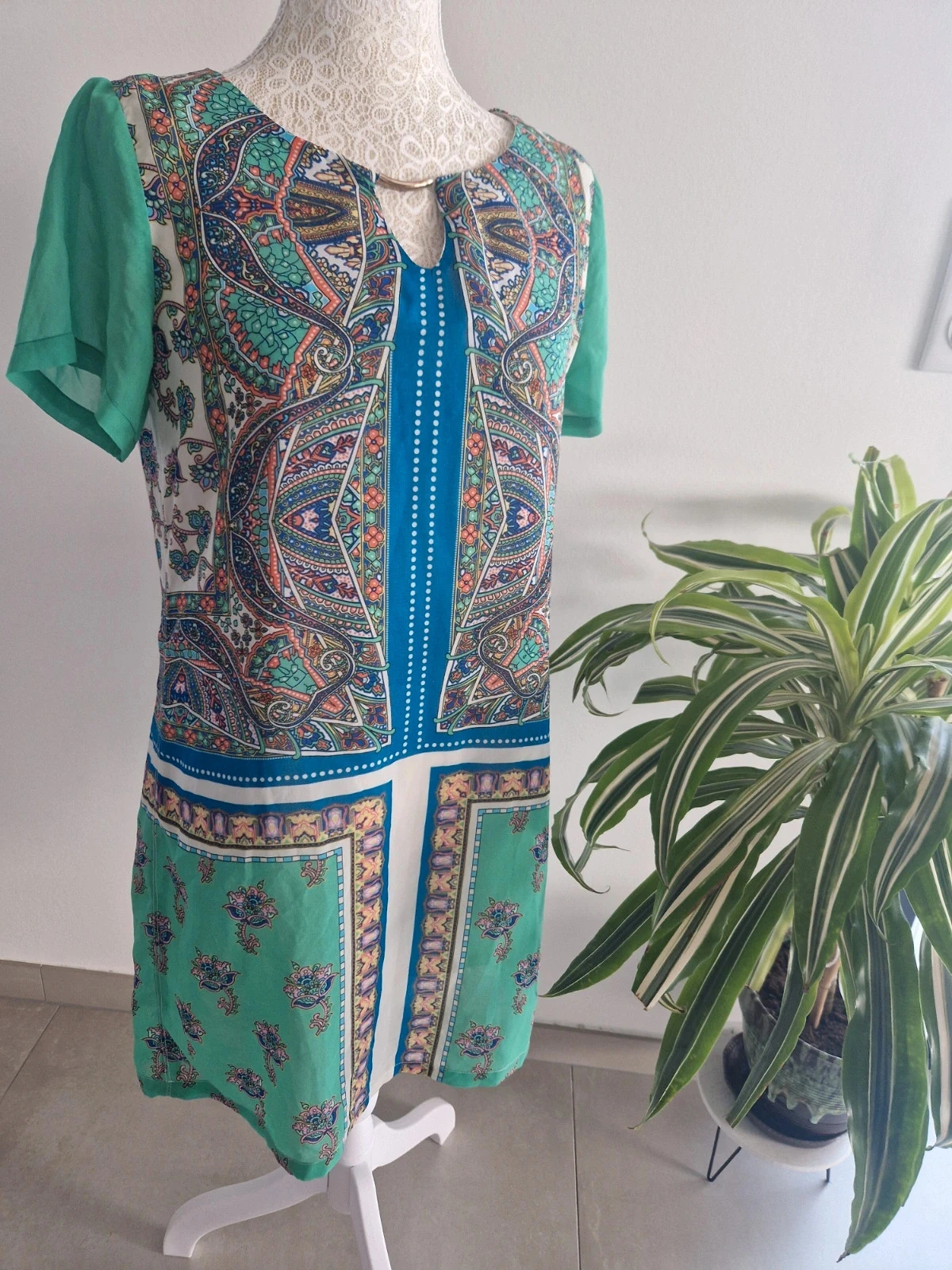 Robe manches courtes - S - Promod